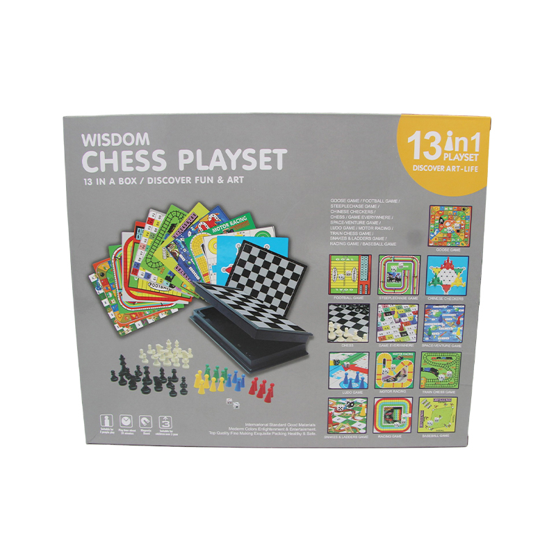 13-In-1 Chess And Card Games