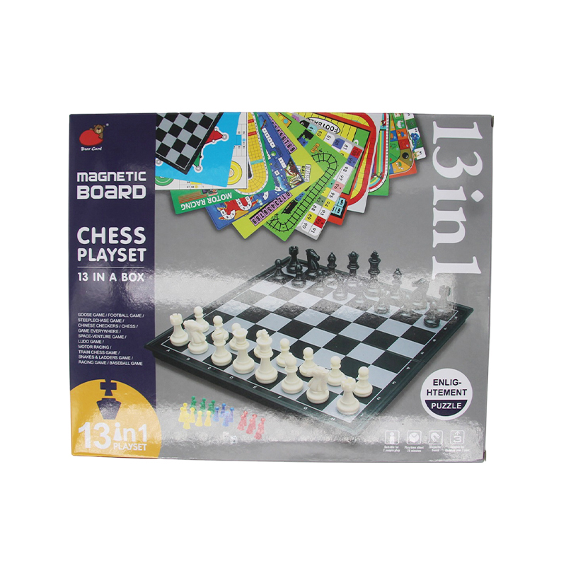 13-In-1 Chess And Card Games