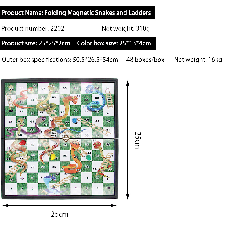 Magnetic Snakes And Ladders