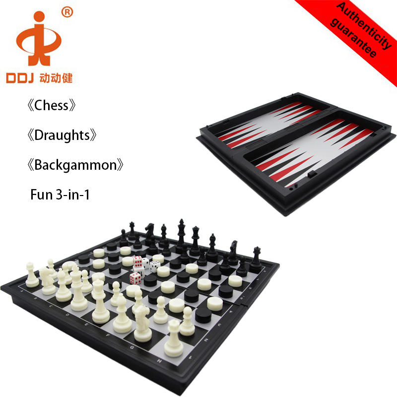 Folding Magnetic Chess (3 in 1)